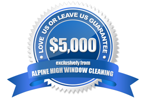 alpine high window cleaning guarantee